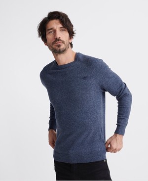 Superdry Orange Label Cotton Férfi Ugró Kék | LENCX5936